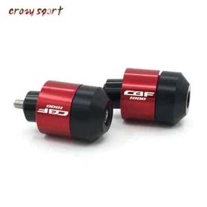 Handlebar Grips Bar Ends For HONDA CBF 1000 CBF1000 2006-2010 Slider End Caps - Picture 1 of 7