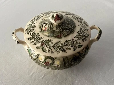 Johnson Brothers FELIZ NAVIDAD AZUCARERO Y TAPA Foto 1 de 4