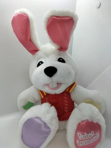 Peter Cottontail Singing Talking Animated Plush Rabbit 2002 Easter Soft Toy Cover