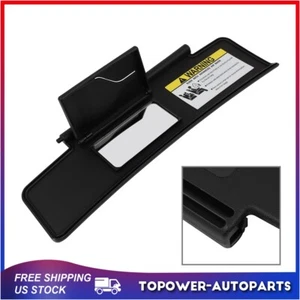 For 2006-2015 Mazda MX-5 Miata Black Left Driver Side Sun Visor - Picture 1 of 8