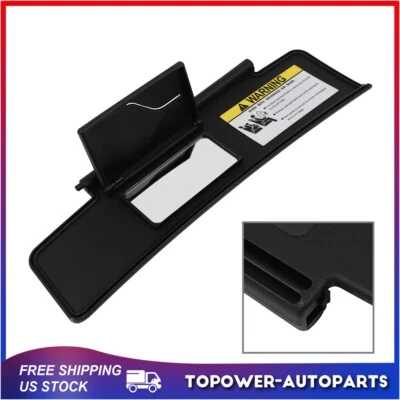 For 2006-2015 Mazda MX-5 Miata Black Left Driver Side Sun Visor Foto 1 de 4