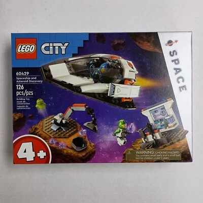 LEGO City Spaceship and Asteroid Discovery Toy Building Set 60429 Flat Rate Ship - Image 1 of 4