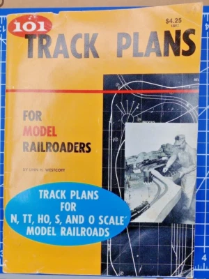 101 Track Plans for Model Railroaders by Linn H. Westcott, 1957 Foto 1 de 2