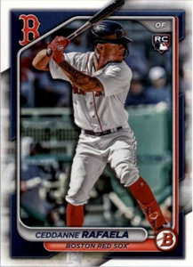 2024 Bowman Ceanne Rafaela RC #84 Boston Red Sox Rookie Karte - Bild 1 von 2