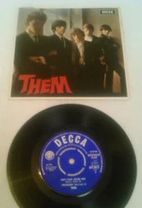 THEM - S / T 7" EP RARE UK 1ST PRESS MONO DECCA DFE 8612 BABY PLEASE DON'T GO - Picture 1 of 5