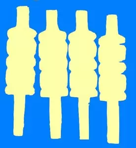 Standard Bails (Wooden Adult Senior) - Picture 1 of 6
