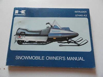  KAWASAKI ST440-A3 SNOWMOBILE 1979 MANUAL DO PROPRIETÁRIO PT 99974-3507 - Imagem 1 de 4