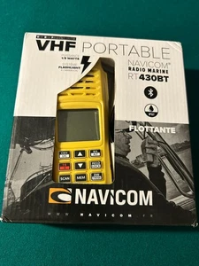 Ricetrasmettitore Marino NAVICOM RT 430 BT - VHF Radio,, Manual & Box - Foto 1 di 15