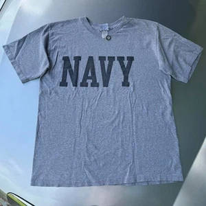 80s US Navy Naval Academy vintage single stitch made in USA cotton t-shirt - Picture 1 of 6