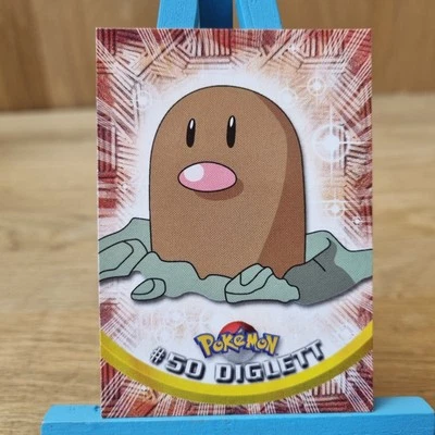 Diglett #50 Topps Series 1 Blue Back Card Non Holo  - Image 1 of 2