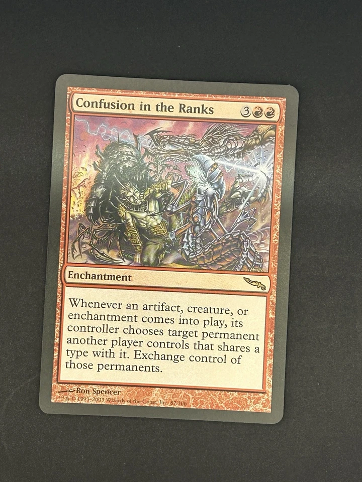 MTG Confusion in the Ranks Mirrodin NM VINTAGe 2003 - Image 1 of 1