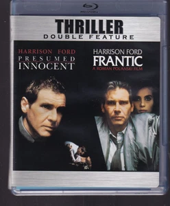 PRESUMED INNOCENT / FRANTIC  THRILLER DOUBLE FEATURE (2010 Blu-ray){X2} - Picture 1 of 2