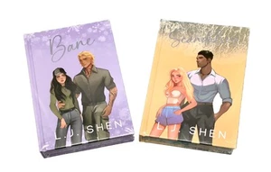 Eternal Ember's Brand NEW Hardcover Edition of Bane and Scandalous 2 books Shen - Picture 1 of 2