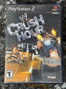 WWE Crush Hour (Sony PlayStation 2, 2003) PS2 complet CIB TESTÉ WWF NICE !! - Photo 1/4