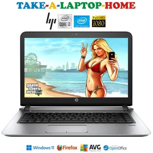 HP ProBook 440 Laptop SSD Drive Windows11 Pro Intel Core Inside - LIGHT WEIGHT - Picture 1 of 10