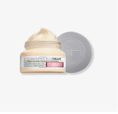 NIB | IT Cosmetics Confidence in a Cream Moisturizer Duo | 2 x 2.0 oz Jars - Image 1 of 4