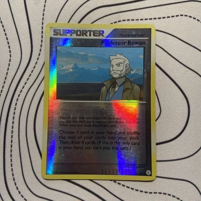 Pokemon Diamond & Pearl - Professor Rowan 112/130 Reverse Holo LP - Image 1 of 4