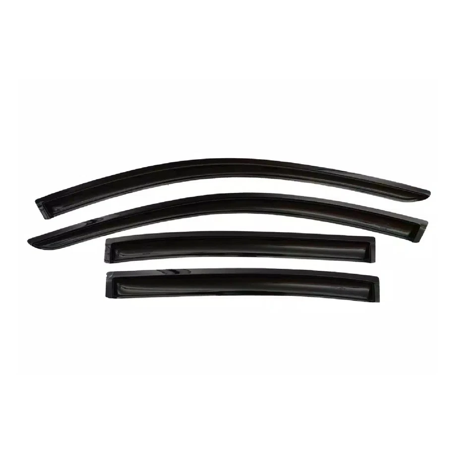 AVS Ventvisor Front & Rear Smoke Window Vent Deflectors for 08-12 Accord Sedan - Image 1 of 4