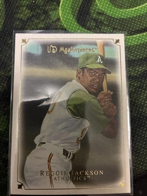 2007 UD Masterpieces - Reggie Jackson #89 - Image 1 of 2