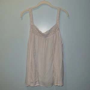 TORRID TANK TOP GAUZE SLEEVELESS TANK CAMI TOP SIZE 2 Boho - Picture 1 of 3