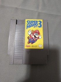 Nintendo Super Mario Bros. 3 Multiplayer Platformer NES NTSC-U/C Game Cartridge 