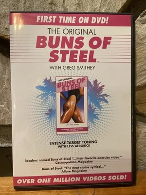 The Original Buns of Steel DVD Greg Smithey Buns Lower Body Workout Fitness Gym - Image 1 of 2