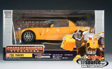 BT-06 Tracks Желтая Версия | Chevrolet Corvette | Transformers Binaltech - Изображение 1 из 3
