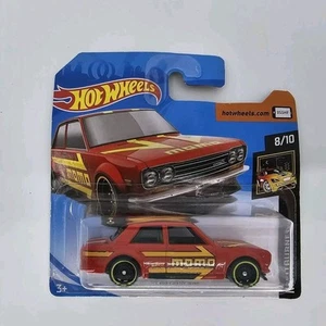Hot Wheels Red ‘71 Datsun Bluebird 510 MOMO Nightburnerz Series NEW Diecast - Picture 1 of 5