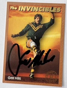 AUSTRALIAN KANGAROOS GENE MILES SIGNED 1994 DYNAMIC TRADING CARD - Picture 1 of 1