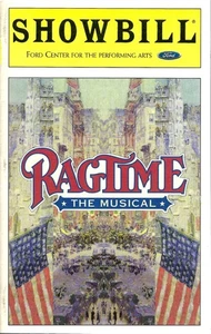 Ragtime Showbill Playbill, Audra McDonald, Judy Kaye, Mark Jacoby, Nueva York, 1998 - Imagen 1 de 3