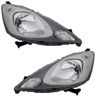 Scheinwerfer Set für Honda JAZZ III 3 GE H4 Halogen 2008 - 2011 LWR - Bild 1 von 4