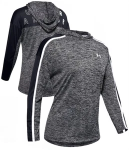 Under Armour Women's Jacket Black Tech Twist Graphic Hoodie - New - Picture 1 of 3