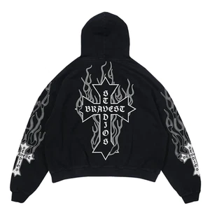 Bravest Studios Grey Eternal Hoodie - Picture 1 of 2