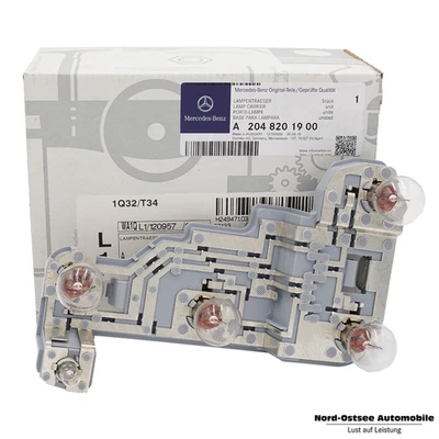 Original Mercedes-Benz Lampenträger C-Klasse S204 hinten links T-Modell NEU - Bild 1 von 3