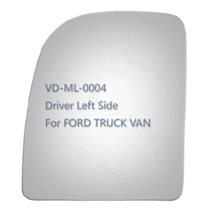 Vidrio espejo de remolque para 99-07 Ford F-250 F-350 F-450 F-550 Super Duty lado del conductor - Imagen 1 de 12