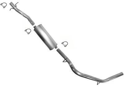 Silenciador trasero para Dodge Dakota 4 puertas cabina y media tracción en las 4 ruedas 131" distancia entre ejes 00-03 Foto 1 de 4