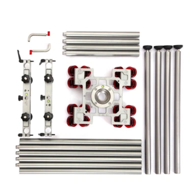 Jiepai DS200L Pro Video Camera Slider Dolly 75/100mm Bowl Heavy Duty Track 20kg - Image 1 of 4