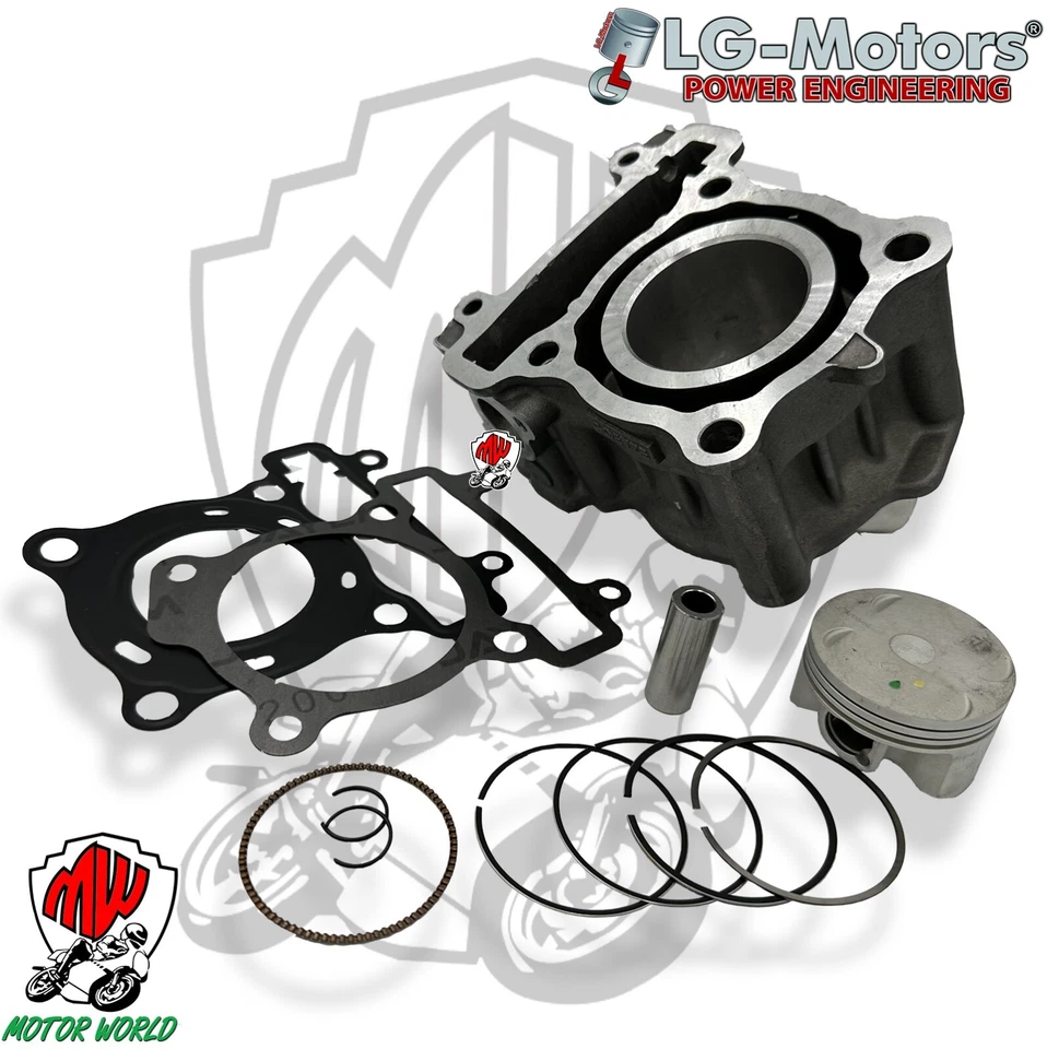 KIT CILINDRO GRUPPO TERMICO 125CC YAMAHA YZF-R 125 2008 - 2015 - Immagine 1 di 1
