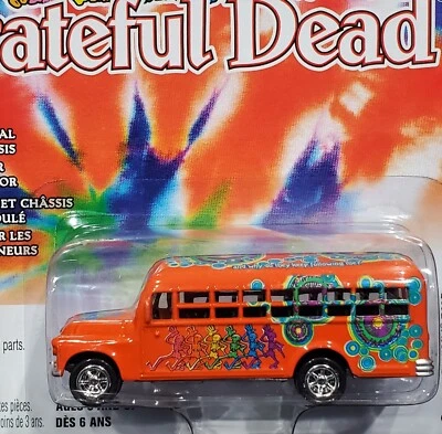 Johnny Lightning 56 1956 Chevy School Bus Grateful Dead Detailed Chevrolet Car - Image 1 of 2