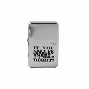 Lighter - If You Cant Do Something Smart High Polish - Picture 1 of 1