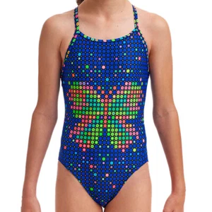 Funkita Girl Diamond Back One Piece FS11G B-Fly - Picture 1 of 6