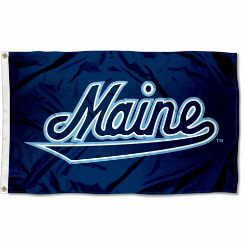 Maine Black Bears Script Flag Large 3x5 Cover
