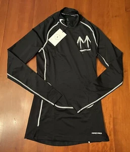 Herren Off-White x Nike Pro NRG Langarm Laufen Training Top Größe XS CN5528-010 - Bild 1 von 8