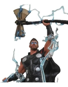 FIGURE DIAMOND TOYS MARVEL GALLERY THOR INFINITY WAR DIORAMA PVC STATUE NEW - Imagen 1 de 3