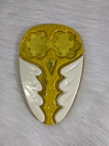 Vintage 70's Plastic Owl Spoon Rest Retro Kitchy - Picture 1 of 4