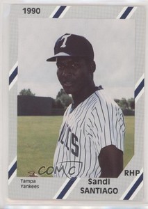 1990 Diamond Cards Tampa Yankees Sandi Santiago #21