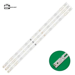 3 Stück TV LED Streifen Für 32PHH4309/88 32PHH4509/88 32PHK4100/12 32PHS4031/12 - Picture 1 of 4