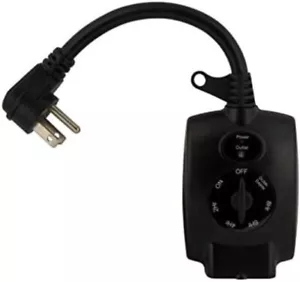 Timer conto alla rovescia crepuscolo-alba 15 Ampere - luce natalizia automatica - Foto 1 di 6