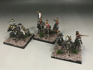 1/72 Built and Painted Zvezda French Dragoons & Command Group Soldiers Figures - Picture 1 of 10