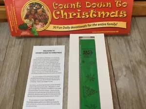 COUNT DOWN TO CHRISTMAS 30 Daily Devotionals for Family - Picture 1 of 8